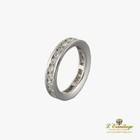 ANILLOS / SORTIJAS<BR>SORTIJA ALIANZA CATALANA ORO BLANCO Y ...