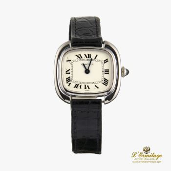 CARTIER<BR>CAMBRE TELEVISION ORO BLANCO CUERDA MA... · ref.: (RIEI)