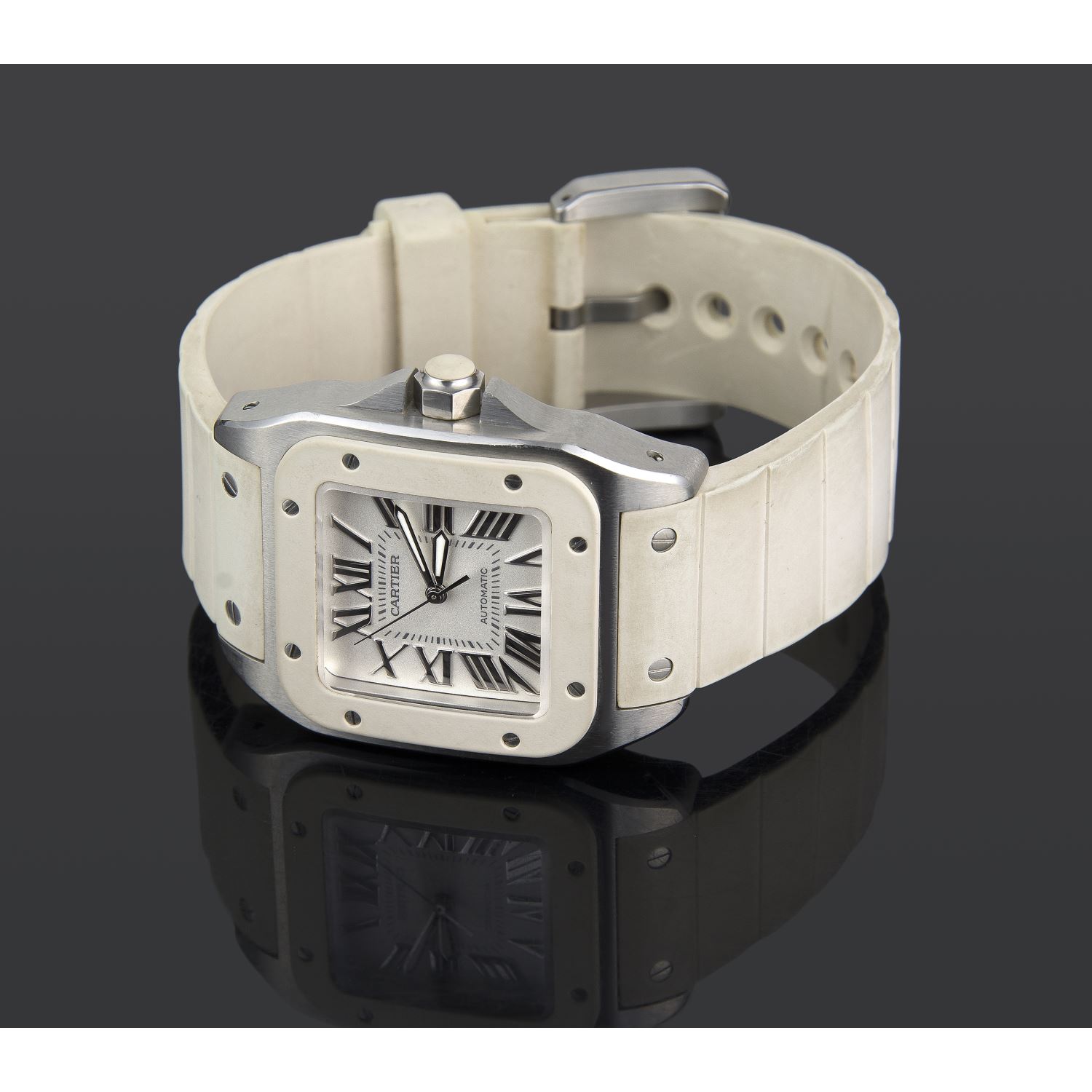 reloj santos 100 de cartier