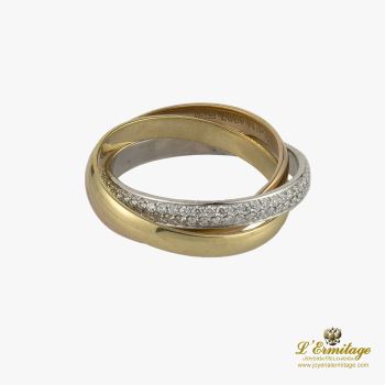 ANILLOS / SORTIJAS<BR>ANILLO TRINITY TAMAÑO PEQUEÑO TALLA Nº... · ref.: B4086000