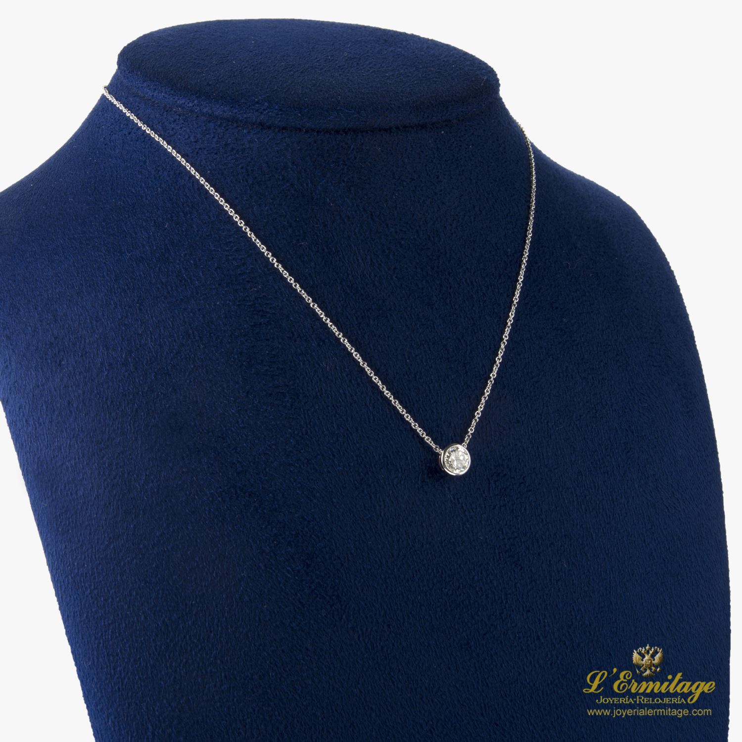 Colgante brillante online solitario tous