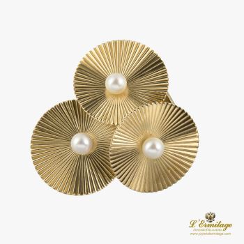 BROCHES / ALFILERES<BR>BROCHE ANTIGUO CARTIER ORO AMARILLO 14... · ref.: (OMX)