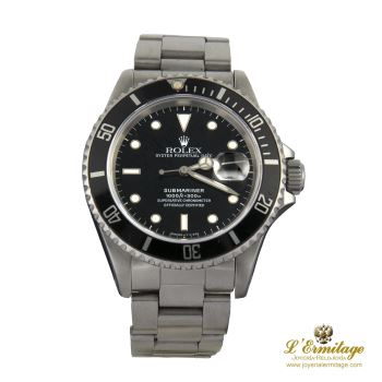 ROLEX<BR>SUBMARINER DATE ACERO 40MM · ref.: 16610