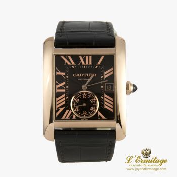 CARTIER<BR>TANK MC ORO ROSA CABALLERO. · ref.: W5330002