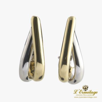 PENDIENTES<BR>PENDIENTES ORO AMARILLO Y ORO BLANCO. ... · ref.: (NSM)