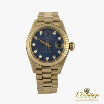 ROLEX<BR>LADY-DATEJUST ORO AMARILLO PRESIDENT S... · ref.: 6917