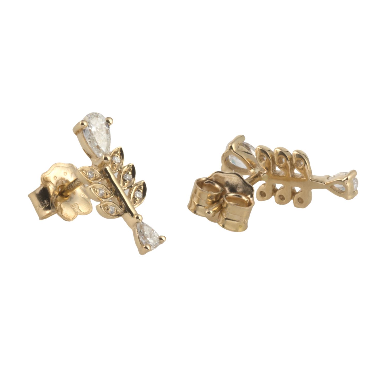 Extremo garrapata lección Pendientes Oro Rosa Y Diamantes Tous en oro rosado · Compra Venta de  Relojes de Lujo y Joyas · Joyería L'Ermitage