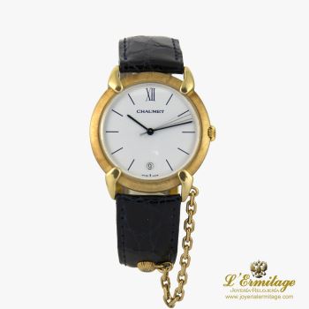 CHAUMET<BR>ORO AMARILLO CUARZO CABALLERO.   · ref.:  (IMX)