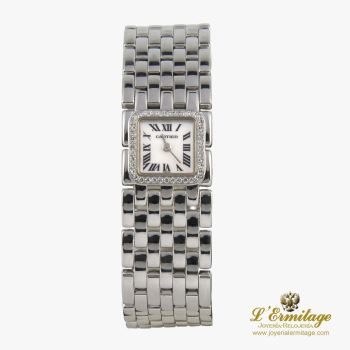CARTIER<BR>PANTHERE RUBAN ORO BLANCO Y DIAMANTES ... · ref.: 2422