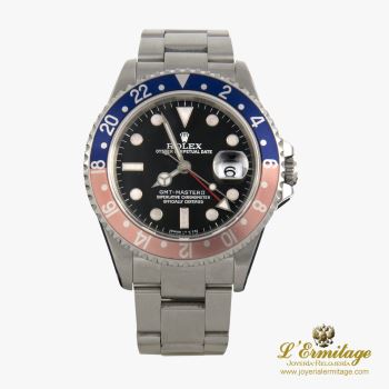 ROLEX<BR>GMT - MASTER II ACERO · ref.: 16710