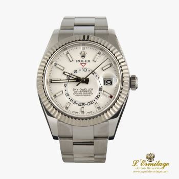 ROLEX<BR>SKY-DWELLER ACERO CABALLERO 42MM