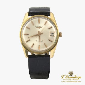 LONGINES<BR>CONQUEST AUTOMÁTICO ORO AMARILLO.   · ref.: (SXM)