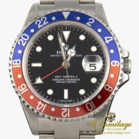Oyster perpetual gmt master ii acero pepsi.  