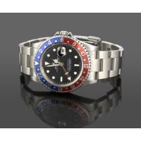 Oyster perpetual gmt master ii acero pepsi.  