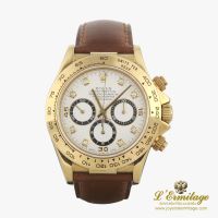 Daytona zenith oro amarillo y brillantes.  