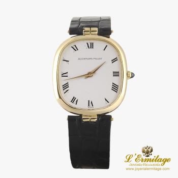 AUDEMARS PIGUET<BR>ELLIPSE ORO AMARILLO CABALLERO. · ref.: 