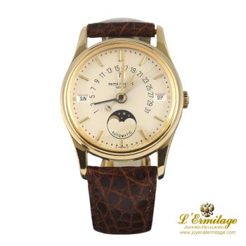 PATEK PHILIPPE<BR>CALENDARIO PERPETUO ORO AMARILLO. · ref.: 5050