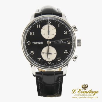 IWC<BR>PORTUGUESE CHRONOGRAPH ACERO AUTOMÁTIC... · ref.: IW371404