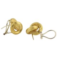 Pendientes doble aro oro amarillo