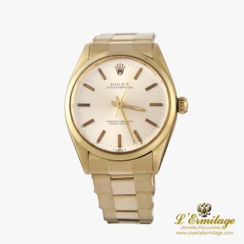 ROLEX<BR>OYSTER PERPETUAL ORO AMARILLO CABALLER... · ref.: 1002