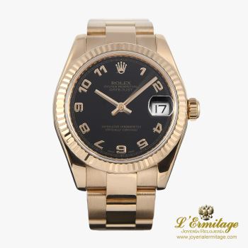 ROLEX<BR>DATEJUST ORO ROSA CADETE 32MM · ref.: 178275