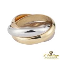 ANILLOS / SORTIJAS<BR>ANILLO TRINITY CLÁSICO TALLA Nº 47.