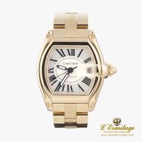 CARTIER<BR>ROADSTER ORO AMARILLO CABALLERO 37MM. ...