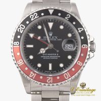 Gmt master ii acero.   