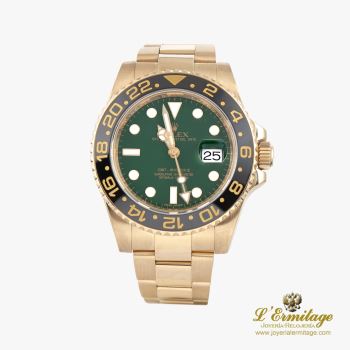 ROLEX<BR>GMT MASTER II CERAMICO ORO AMARILLO.  ...