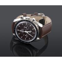 Speedmaster professional moonwatch acero chocolate.   