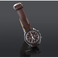 Speedmaster professional moonwatch acero chocolate.   