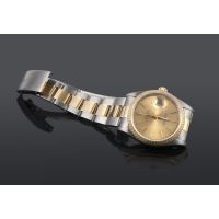 Oyster perpetual date acero y oro 34mm.     