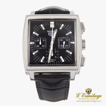 TAG HEUER<BR>MONACO CHORNO ACERO. · ref.: CS21111