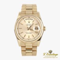 ROLEX<BR>DAY-DATE PRESIDENT ORO AMARILLO 36MM. ...