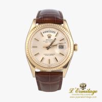 ROLEX<BR>DAY-DATE ORO AMARILLO PLEXI 36MM.