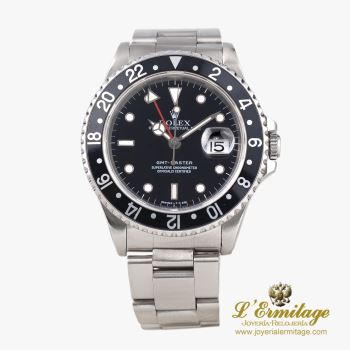 ROLEX<BR>GMT MASTER ACERO OYSTER. · ref.: 16700