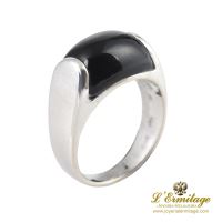 ANILLOS / SORTIJAS<BR>SORTIJA BULGARI TRONCHETTO EN ORO BLAN...