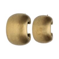 PENDIENTES<BR>PENDIENTES ARGOLLAS ANCHAS EN ORO AMAR...