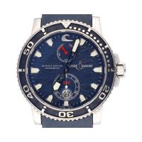 Maxi marine blue surf diver acero 43mm.   