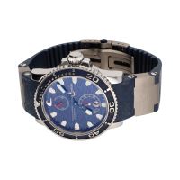 Maxi marine blue surf diver acero 43mm.   