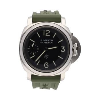 PANERAI<BR>LUMINOR LOGO ACERO 44MM. · ref.: PAM01084
