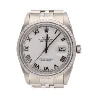 Oyster perpetual datejust 36mm acero jubille.   