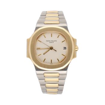 PATEK PHILIPPE<BR>NAUTILUS ACERO Y ORO 37MM. · ref.: 3800/1JA-011