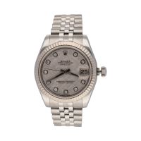 ROLEX<BR>OYSTER PERPETUAL DATEJUST ACERO BRILLA...