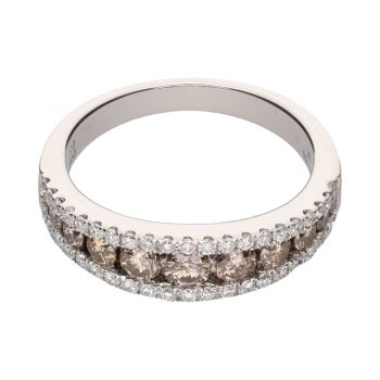 ANILLOS / SORTIJAS<BR>SORTIJA EN ORO BLANCO CON DIAMANTES NA... · ref.: (RAM)