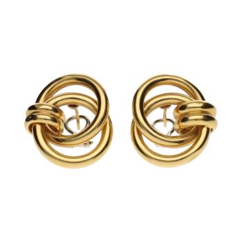 PENDIENTES<BR>PENDIENTES EN ORO AMARILLO AROS ENTREL... · ref.: (RAI)
