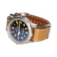 Aviator super 8 b20 automatic 46 titanio.  