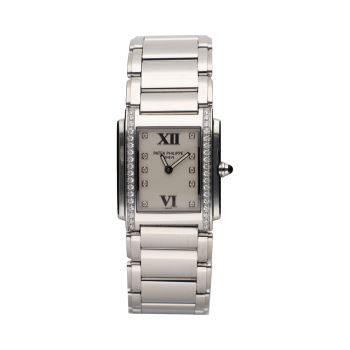 PATEK PHILIPPE<BR>TWENTY-4 ACERO DIAMONDS SEÑORA. · ref.: 4910/10