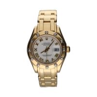 ROLEX<BR>DATEJUST PEARLMASTER ORO AMARILLO BRIL...