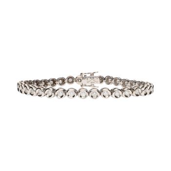 PULSERAS<BR>PULSERA RIVIERE DE BRILLANTES EN CHATÓ... · ref.: (LMX)